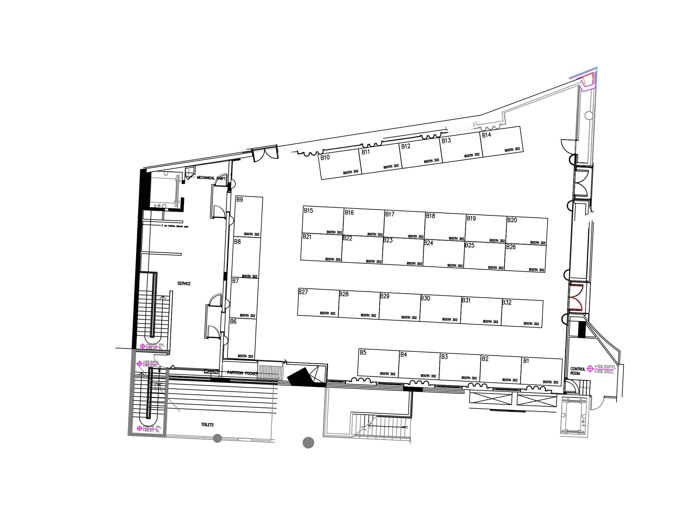Floor map